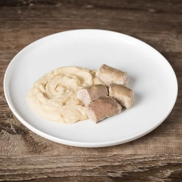 Aligot et saucisse de Toulouse