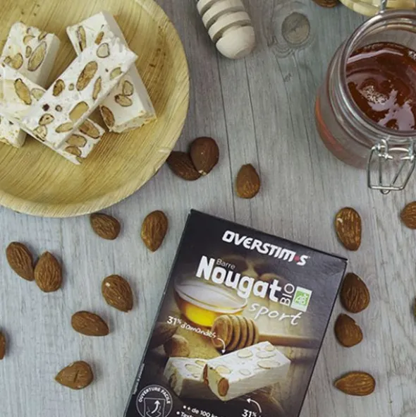 Barre de nougat bio Overstim.s x 4