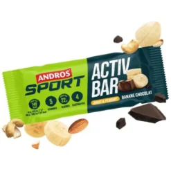 Barre énergétique Andros Sport - Banane, chocolat