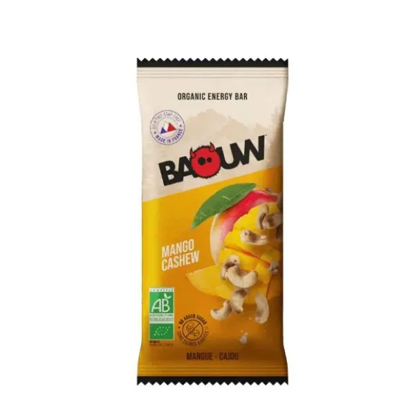 Barre énergétique bio Baouw Extra - Mangue, cajou