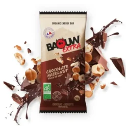 Barre énergétique bio Baouw Extra - Chocolat, noisette