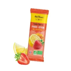 Barre énergétique bio Meltonic - Miel, fraise, citron
