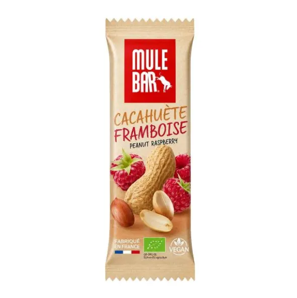 Barre énergétique Mulebar - Cacahuète, framboise
