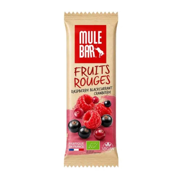Barre énergétique Mulebar - Framboises, cassis et canneberges