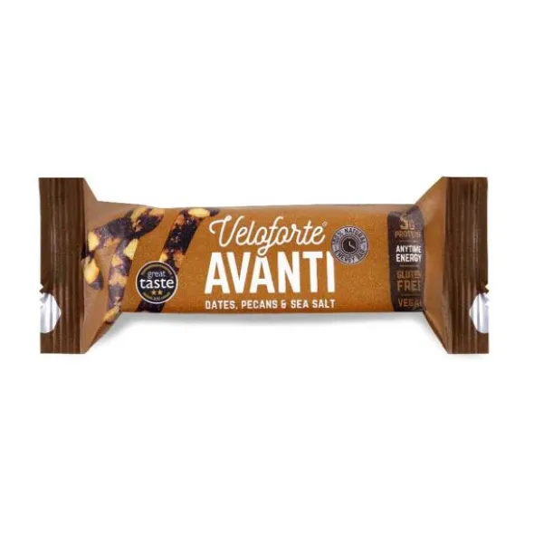 Barre énergétique Veloforte Avanti - Dattes, Noix de pécans, sel marin