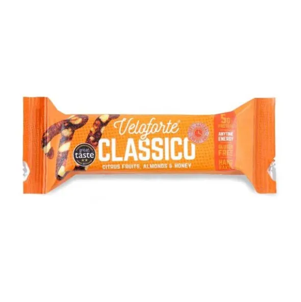 Barre énergétique Veloforte Classico - Agrumes, amandes & miel
