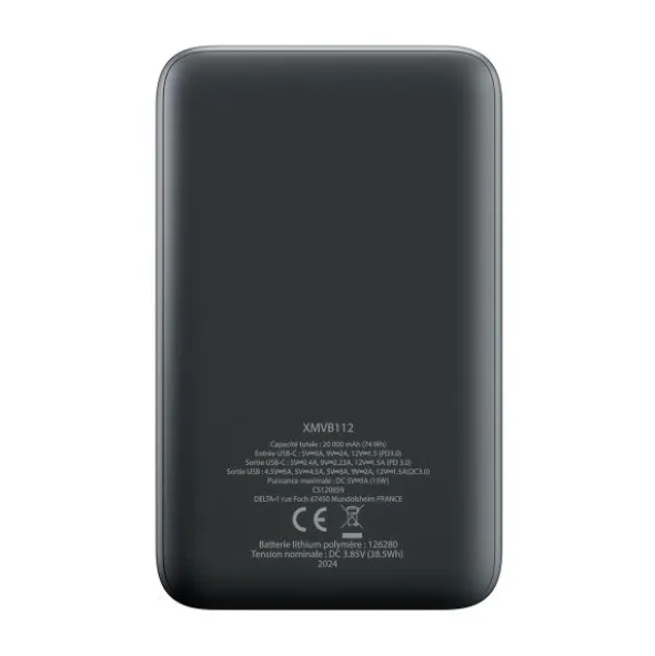 Batterie externe X-Moove Mini 20 - 20000 mAh - 3 ports USB