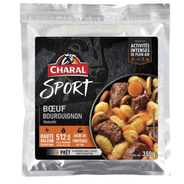 Boeuf bourguignon et gnocchi