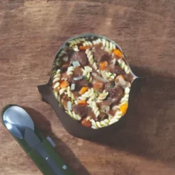 Boeuf bourguignon et pâtes