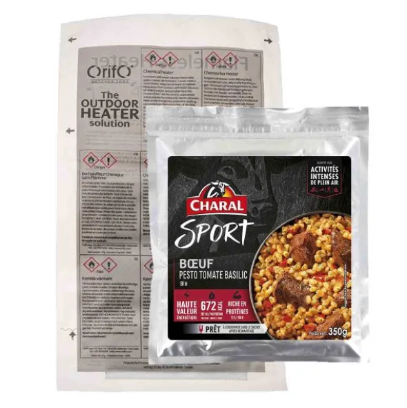 Boeuf pesto tomate basilic blé - Autochauffant