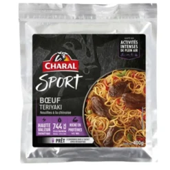 Boeuf teriyaki aux nouilles à la chinoise