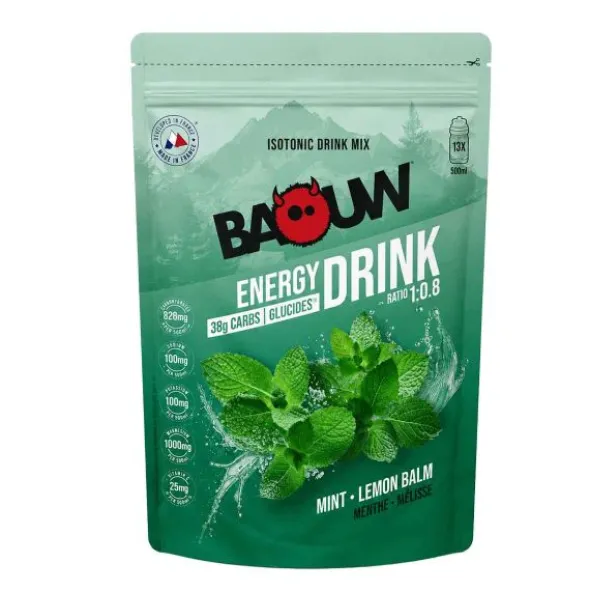 Boisson énergétique Baouw - Menthe, mélisse - 585 g