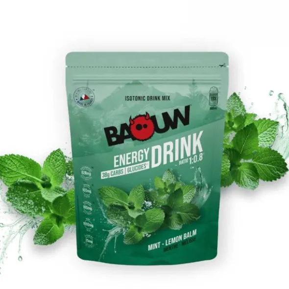 Boisson énergétique Baouw - Menthe, mélisse - 585 g