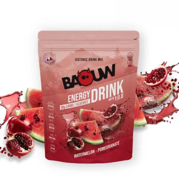 Boisson énergétique Baouw - Pastèque, grenade - 585 g