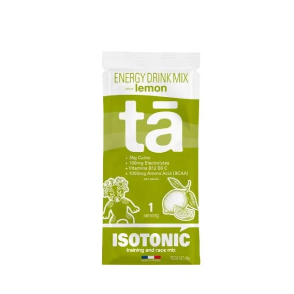 Boisson énergétique TA Energy Drink Mix - Citron - 40 g