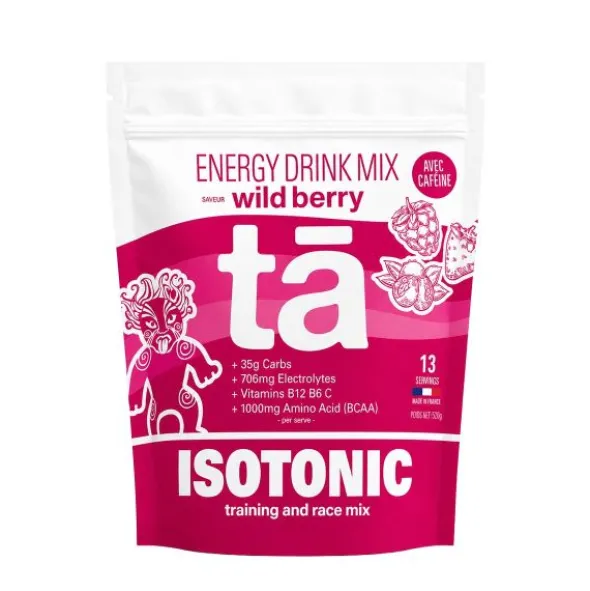 Boisson énergétique TA Energy Drink Mix - Fruits rouges - 520 g