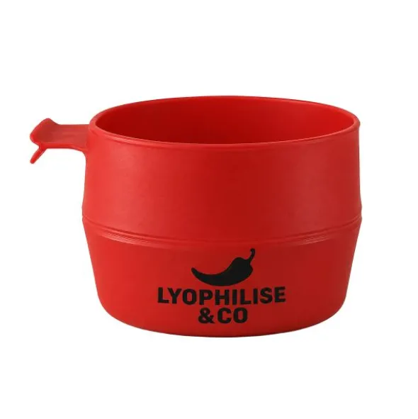 Bol pliable rouge Lyophilise & Co - 0,6 L