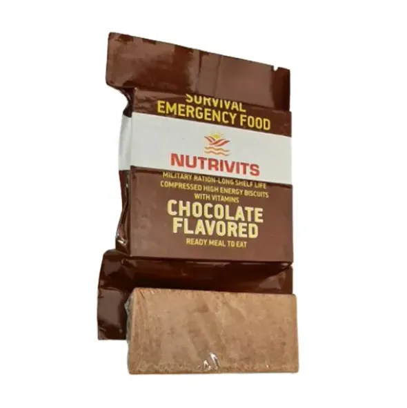 Boîte de biscuits d'urgence Nutrivits x 40 - Chocolat - 15 ans