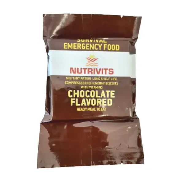 Boîte de biscuits d'urgence Nutrivits x 40 - Chocolat - 15 ans