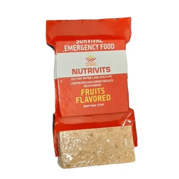 Boîte de biscuits d'urgence Nutrivits x 40 - Fruits - 15 ans