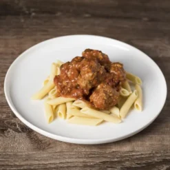 Boulettes sauce tomate et pâtes