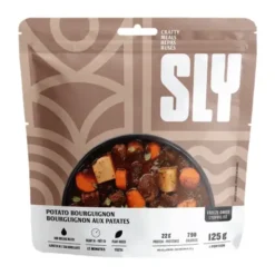 Bourguignon végétarien et pommes de terre