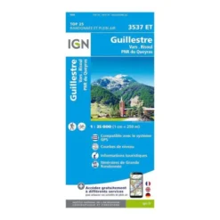 Carte IGN - Guillestre - Queyras