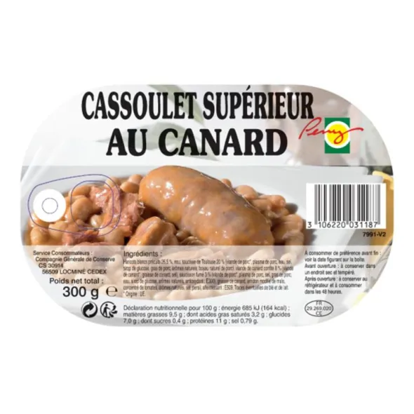 Cassoulet supérieur au canard