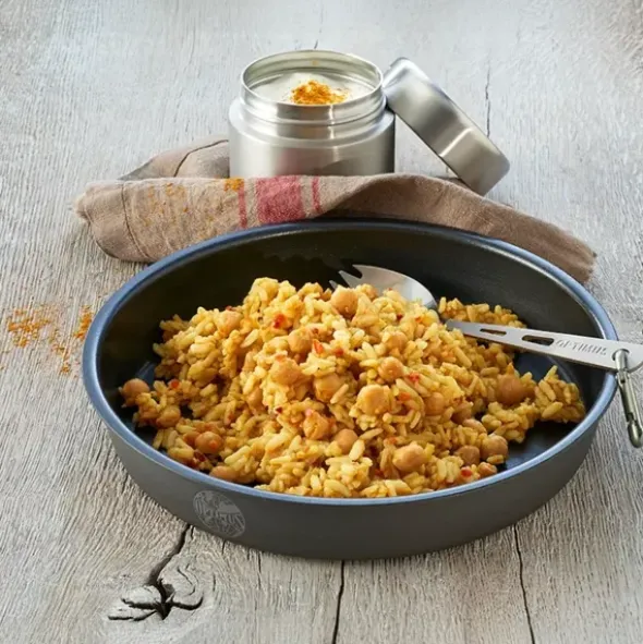 Chana masala - Curry de pois chiches au riz