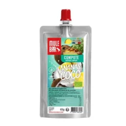 Compote énergétique Mulebar - Ananas, coco