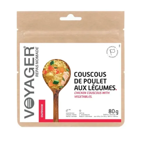 Couscous de poulet aux légumes