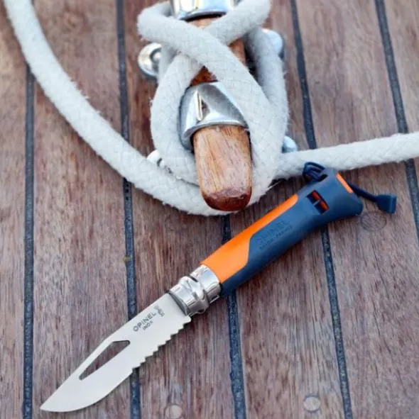 Couteau Opinel n°8 Outdoor - Mer et montagne 8,5 cm