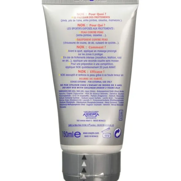Crème anti-frottement Akileine NOK