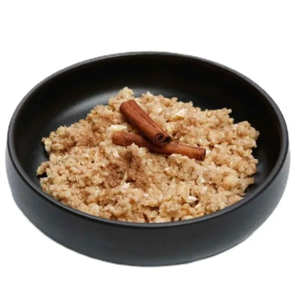 Crumble aux pommes et à la cannelle