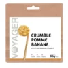 Crumble pomme banane