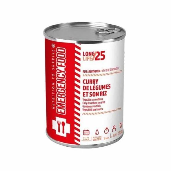 Curry de légumes et riz - 500 g - 25 ans