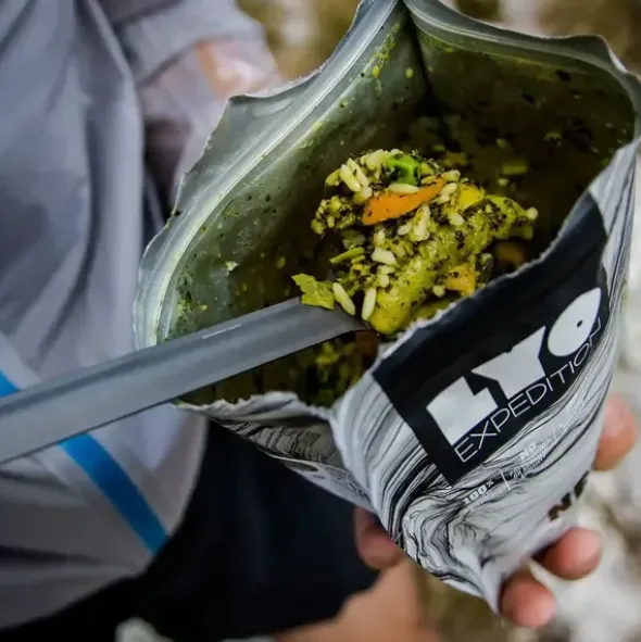 Curry vert d'orties au riz - Grand format