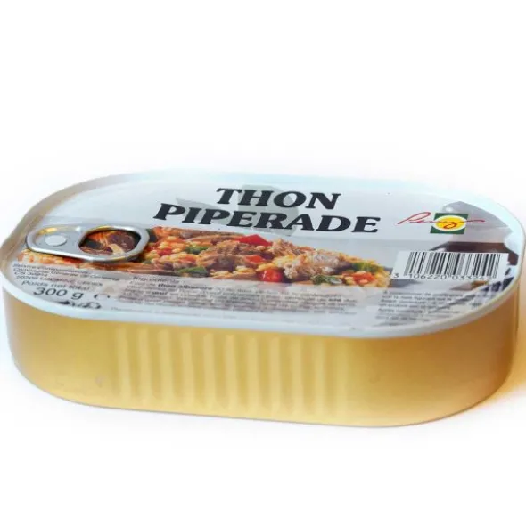 Filet de thon et piperade