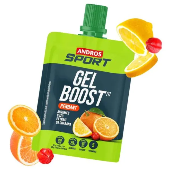 Gel énergétique Andros Sport - Coup de fouet - Agrumes