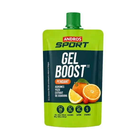 Gel énergétique Andros Sport - Coup de fouet - Agrumes