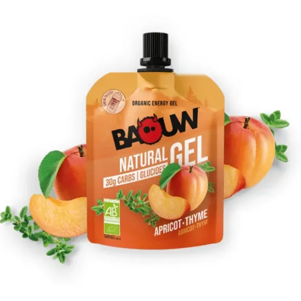 Gel énergétique bio Baouw - Abricot, thym
