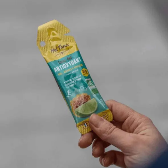 Gel énergétique bio Meltonic - Antioxydant - Miel, acérola et spiruline