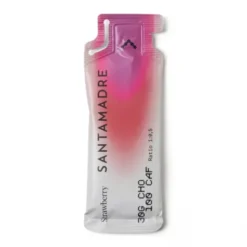 Gel énergétique caféiné Santa Madre 30CHO 100CAF - Fraise