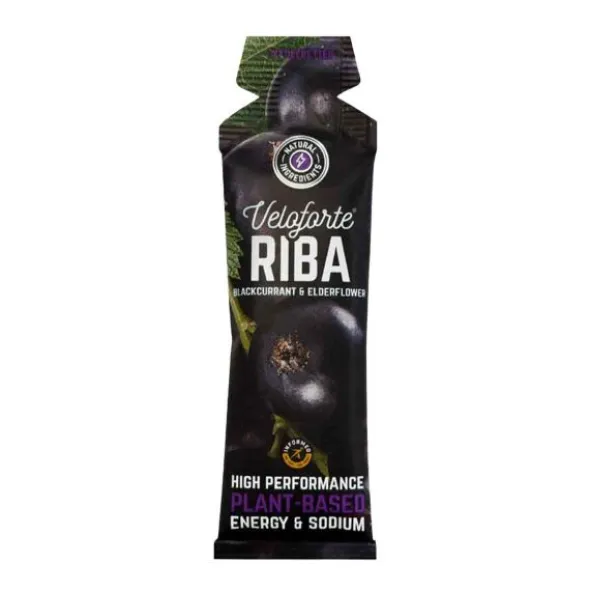 Gel énergétique Veloforte Riba - Cassis, fleur de sureau