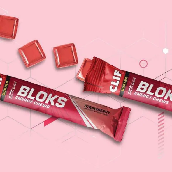 Gommes énergétiques Clif Bloks - Fraise