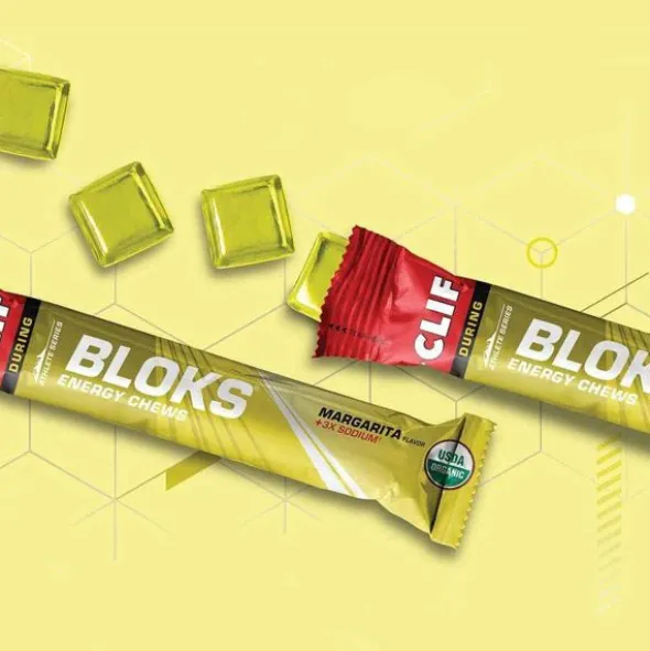 Gommes énergétiques Clif Bloks - Margarita agrumes