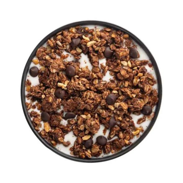 Granola choco et cacahuètes