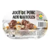 Joues de porc aux ravioles