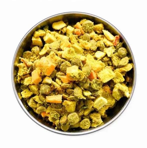 Lentilles et tofu