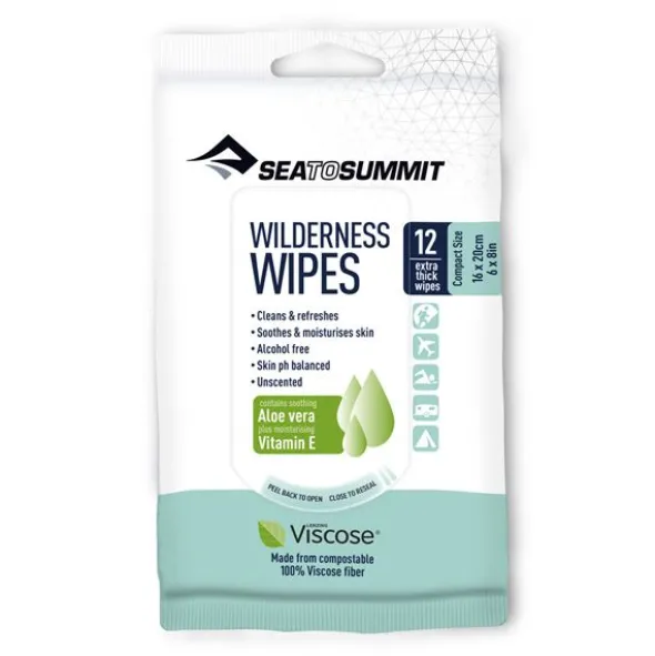 Lingettes compactes Sea to Summit x 12 - 16 x 20 cm